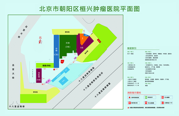 操大白逼北京市朝阳区桓兴肿瘤医院平面图